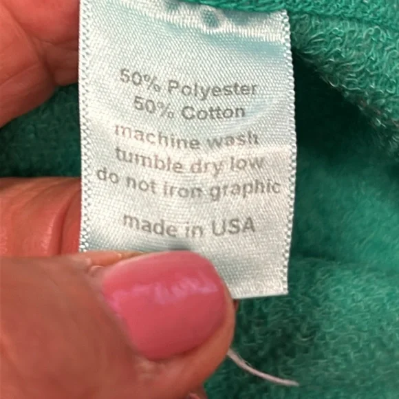 Trunk ltd the B-52 distressed sweatshirt mint open arm new - Picture 5 of 5